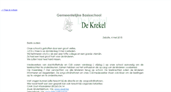 Desktop Screenshot of dekrekel.net